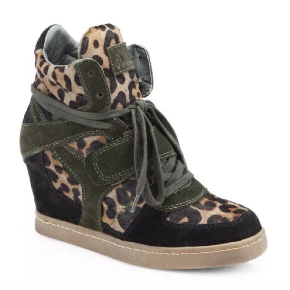 Ash Shoes - Ash wedge pony sneakers